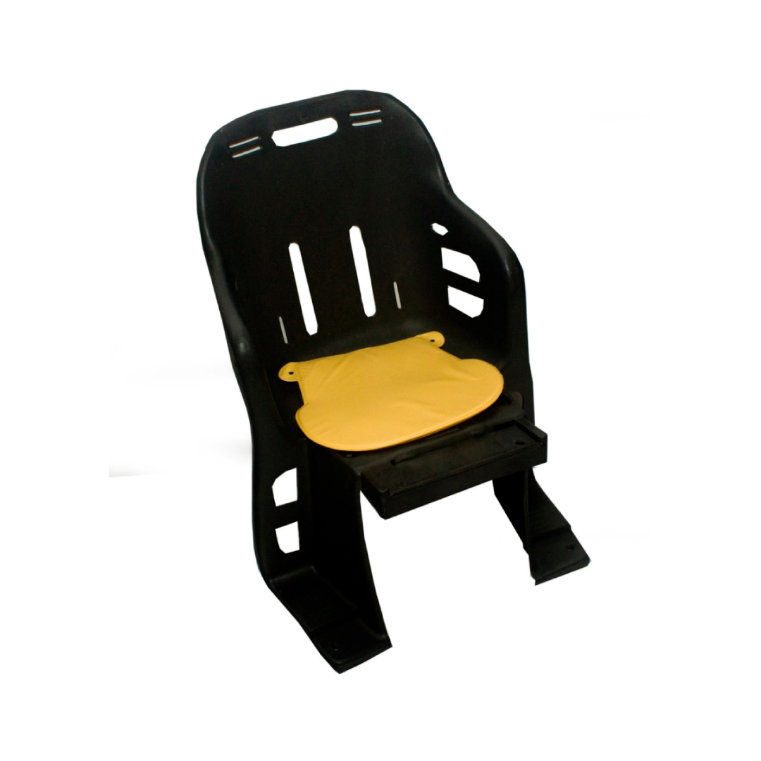 Silla Para Niños Pvc Negra