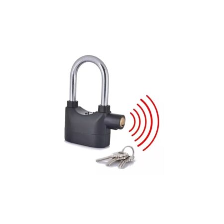 Candado de bicicleta con alarma